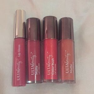 3/$9 Bundle of Ulta Lipgloss and matte lip cream
